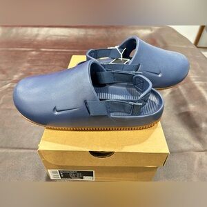 Nike Blue Calm Mule NA